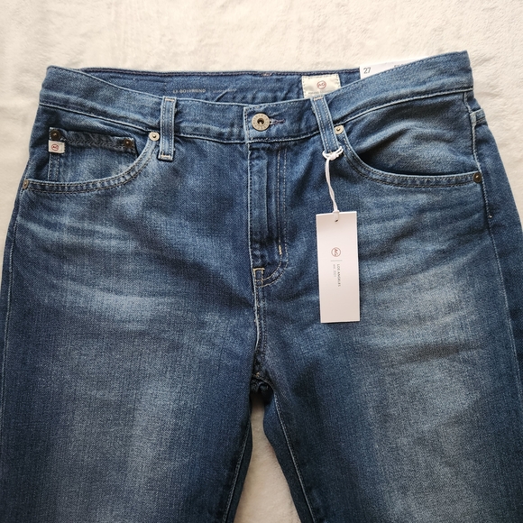 NWT AG Adriano Goldschmied Ex-Boyfriend Slouchy Slim Jeans, Size 27 - Picture 1 of 16